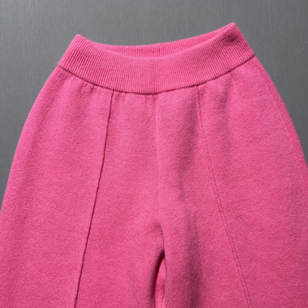 LISA YANG Pink Tilley Trousers Pants Flared Cashmere Women's Size 0 High Rise - Picture 6 of 16